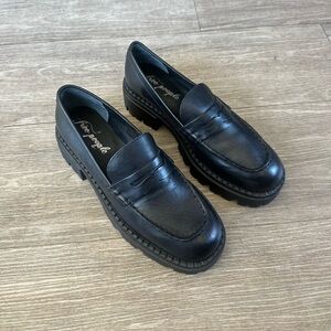 Free people Lyra Lug Sole Loafers new